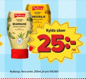 Östenssons Rydbergs såser erbjuda
