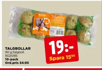 Jem&Fix Rölunda talgbollar erbjuda