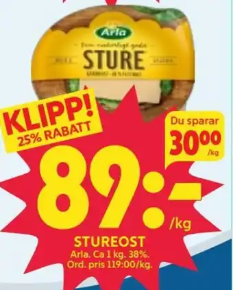 STUREOST Arla