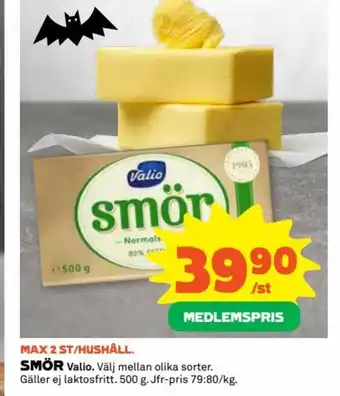 Coop Extra SMÖR Valio erbjuda