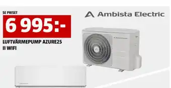 Bauhaus LUFTVÄRMEPUMP AZURE25 erbjuda
