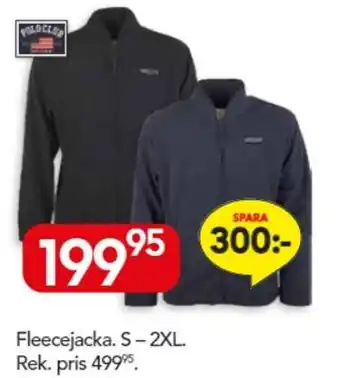 Bo Ohlsson Fleecejacka. S - 2XL. erbjuda