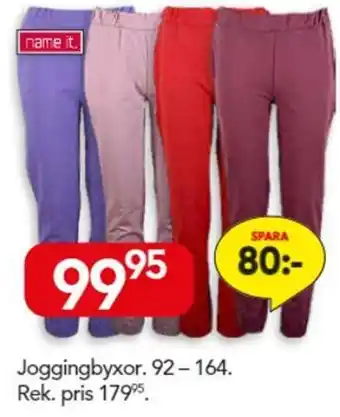 Bo Ohlsson Joggingbyxor. 92-164 erbjuda