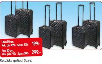 Bo Ohlsson Resväska quiltad erbjuda