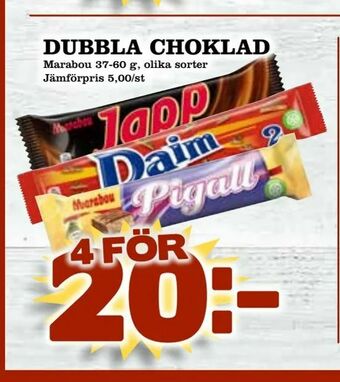 Matvärlden Tensta Dubbla choklad erbjuda