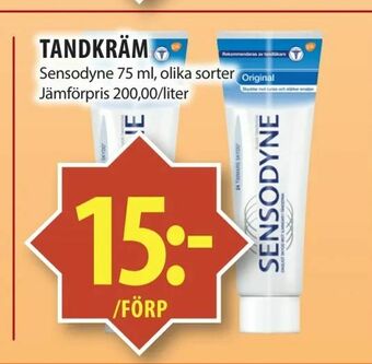 Matvärlden Tensta Tandkräm erbjuda