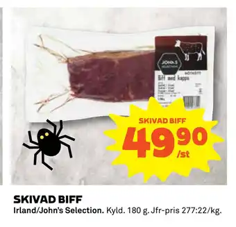 Coop Daglivs Skivad biff erbjuda
