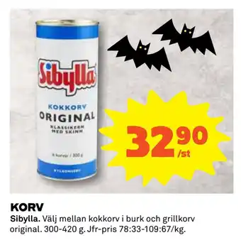 Coop Daglivs Korv erbjuda