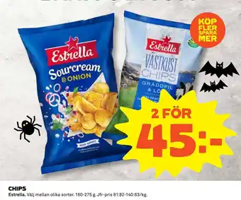 Coop Daglivs Chips erbjuda
