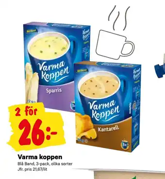 minmatbutik Varma koppen erbjuda