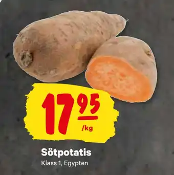 minmatbutik Sötpotatis erbjuda