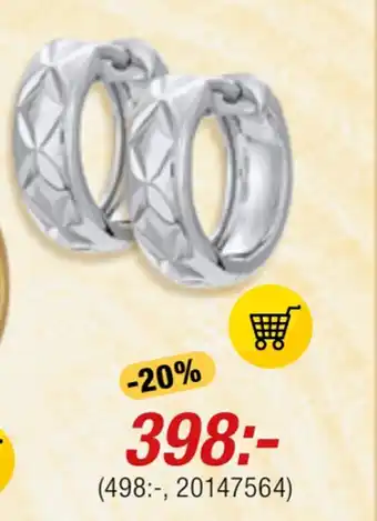 Guldfynd Örhängen i äkta silver erbjuda