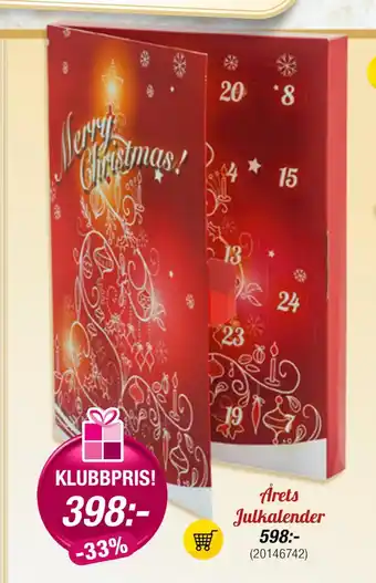 Guldfynd Årets julkalender erbjuda