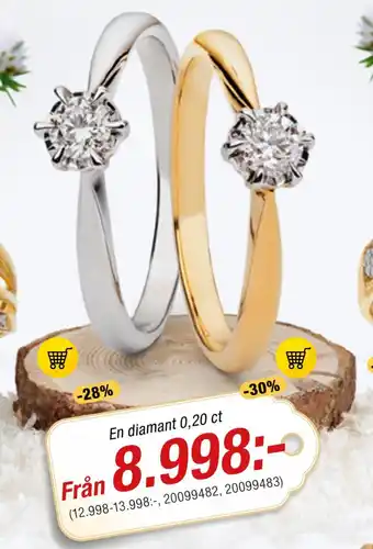 Guldfynd En diamant 0,20 ct erbjuda