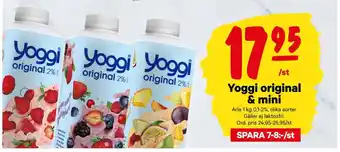 minmatbutik Yoggi original & mini erbjuda