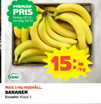 Coop BANANER erbjuda