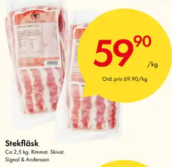 Snabbgross Stekfläsk 2,5kg erbjuda