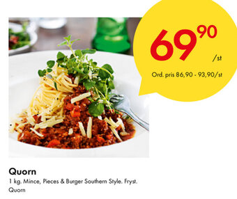Snabbgross Quorn 1kg erbjuda