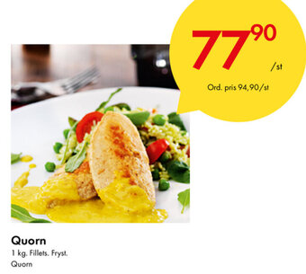 Snabbgross Quorn 1kg erbjuda