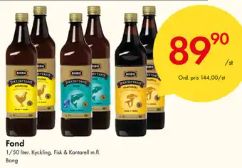 Snabbgross Fond Kyckling, Fisk & Kantarell 1/50Liter erbjuda