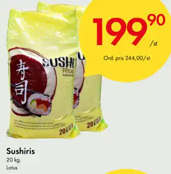 Snabbgross Sushiris 20kg erbjuda