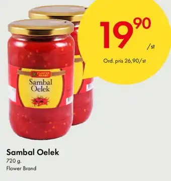 Snabbgross Sambal Oelek 720g erbjuda