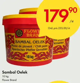 Snabbgross Sambal Oelek 10kg erbjuda