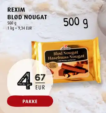 Scandinavian Park Rexim blød nougat erbjuda