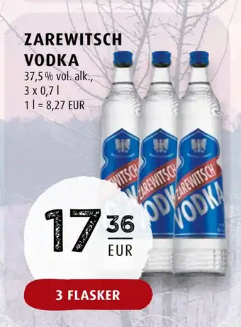 Scandinavian Park Zarewitsch vodka erbjuda