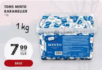 Scandinavian Park Toms minto karameller erbjuda
