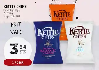 Scandinavian Park Kettle chips erbjuda