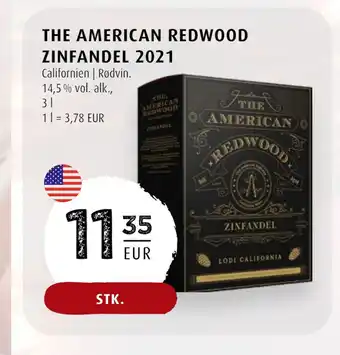 Scandinavian Park The american redwood zinfandel 2021 erbjuda