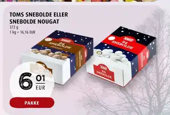 Scandinavian Park Toms snebolde eller snebolde nougat erbjuda
