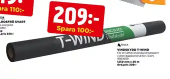 Jem&Fix Vindskydd t-wind erbjuda