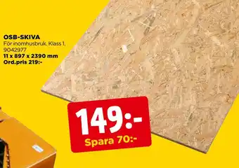 Jem&Fix Osb-skiva erbjuda