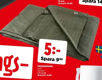Jem&Fix Presenning erbjuda