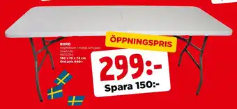Jem&Fix Bord erbjuda