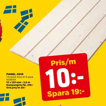 Jem&Fix Panel 4019 erbjuda
