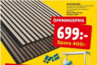 Jem&Fix Akustikpanel erbjuda