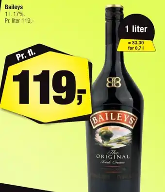 Calle Baileys erbjuda