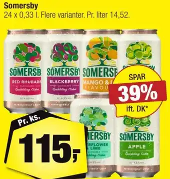 Calle Somersby erbjuda