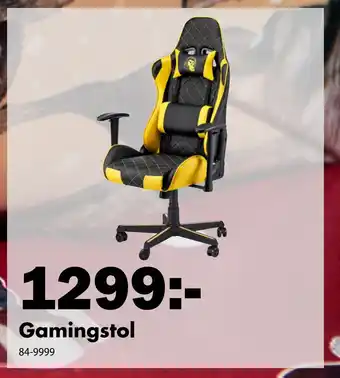 Biltema Gamingstol erbjuda