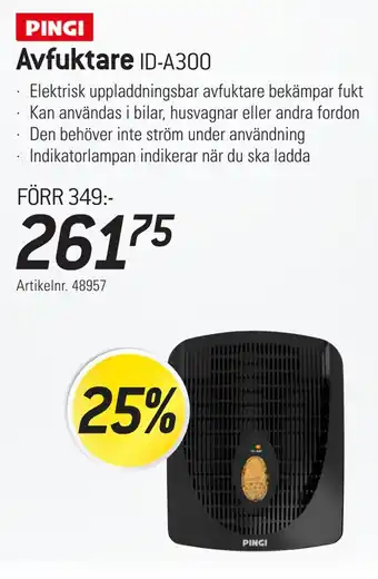 thansen Avfuktare erbjuda