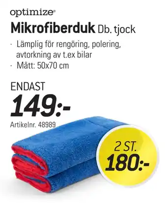 thansen Mikrofiberduk erbjuda