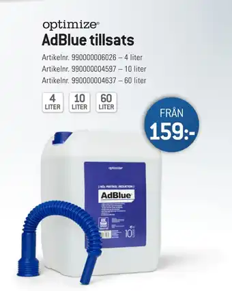 Adblue tillsats