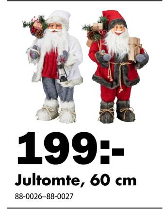 Biltema Jultomte, 60 cm erbjuda