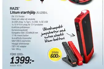 thansen Litium starthjälp erbjuda