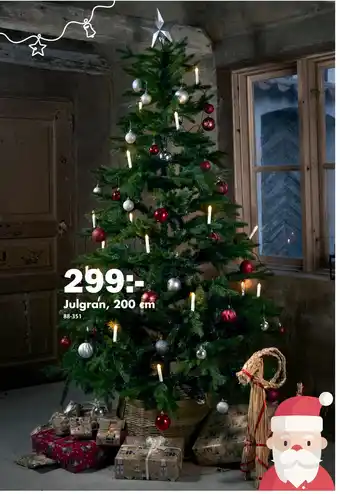 Biltema Julgran, 200 cm erbjuda