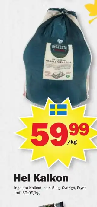 Pekås Hel Kalkon erbjuda