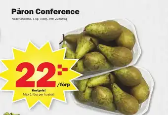 Pekås Päron Conference erbjuda